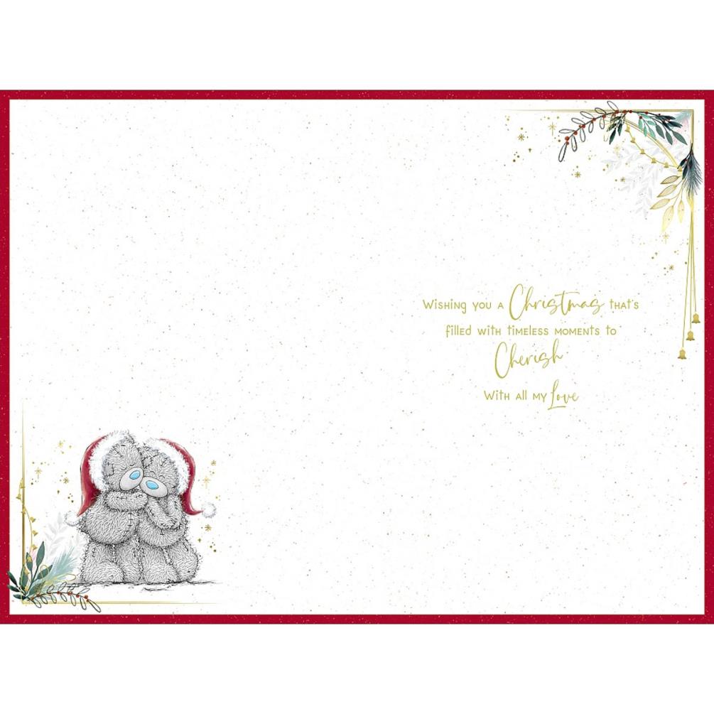 Wonderful Fiancee Me to You Bear Christmas Card Extra Image 1